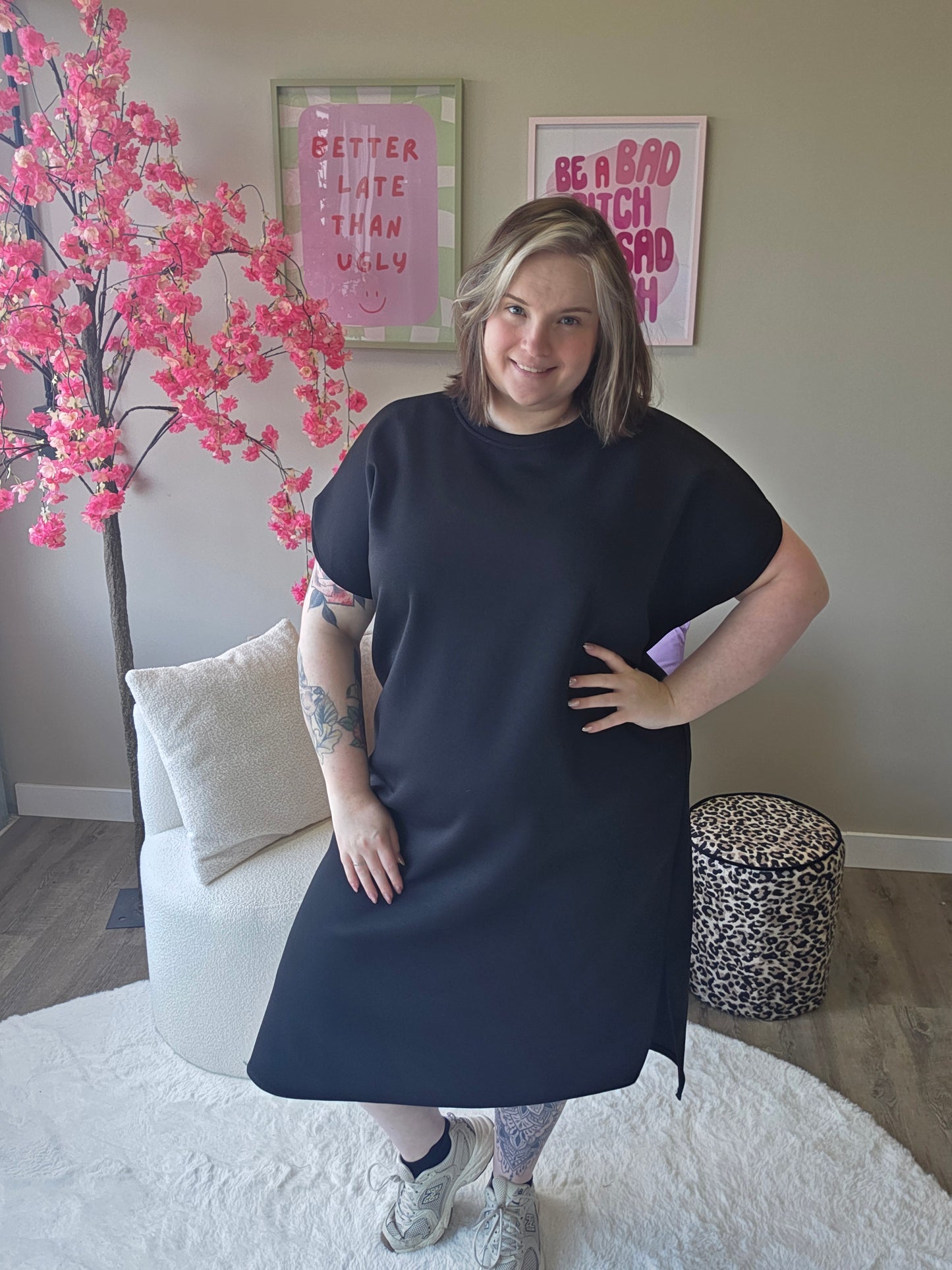 Cozy Jog Dress (in 4 kleuren)