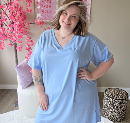 NC Pyjama Jurk Sky Blue