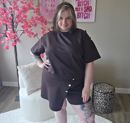 Basic Skort Setjes (In 3 kleuren)