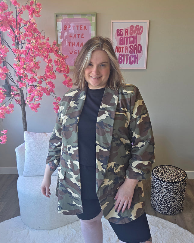 Camo Blazer