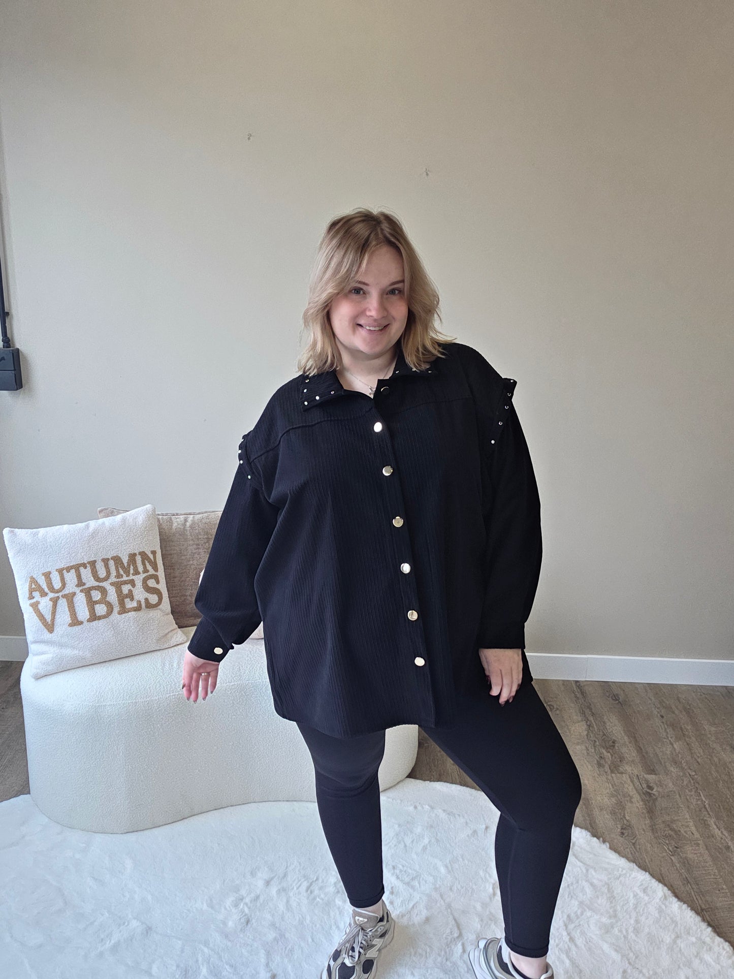 Studs Blouse (In 3 kleuren)