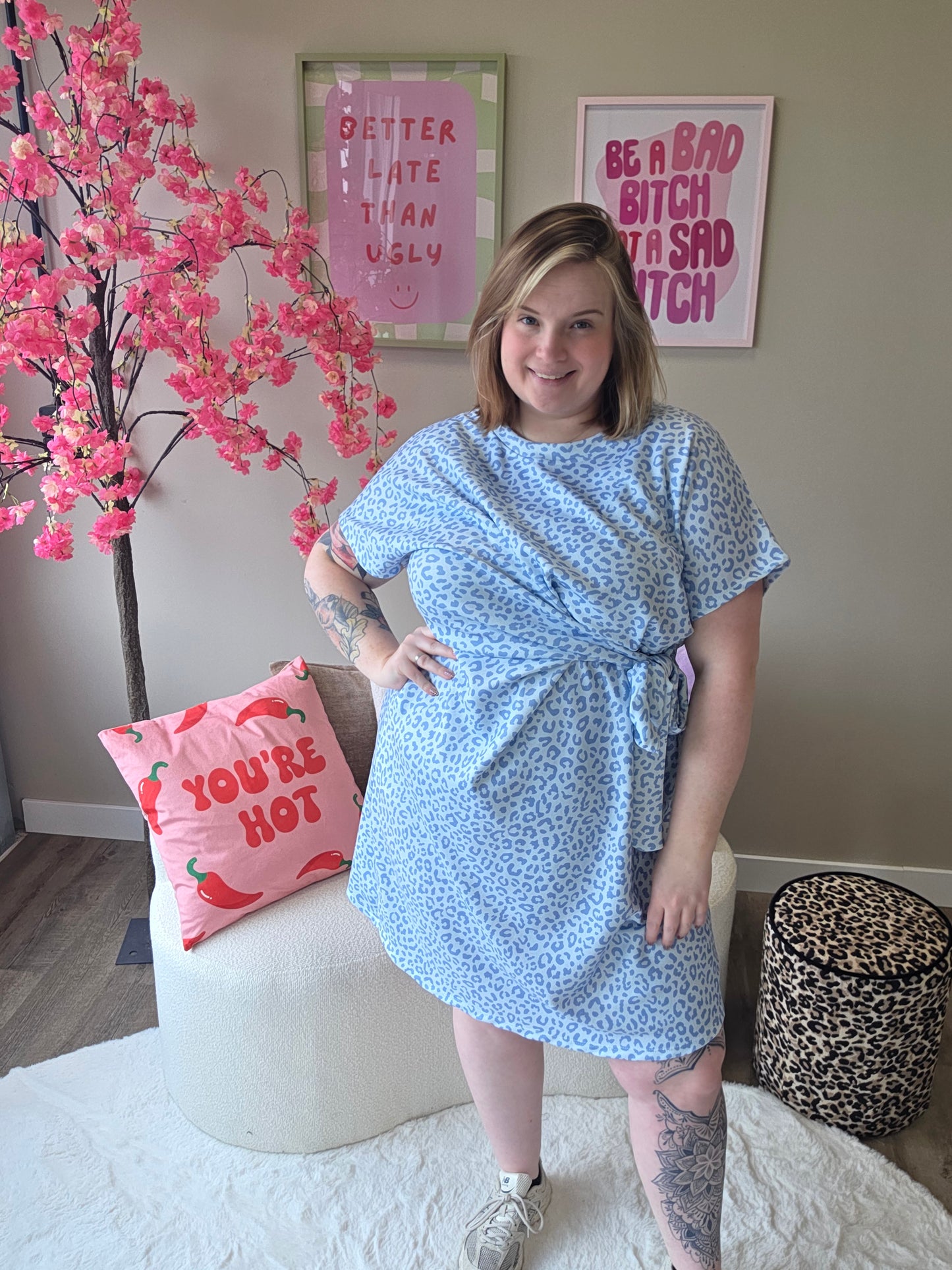 Panter Knoopjurk  (In 5 kleuren)