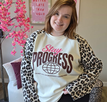 Stay Progress Sweaters (in 5 kleuren)