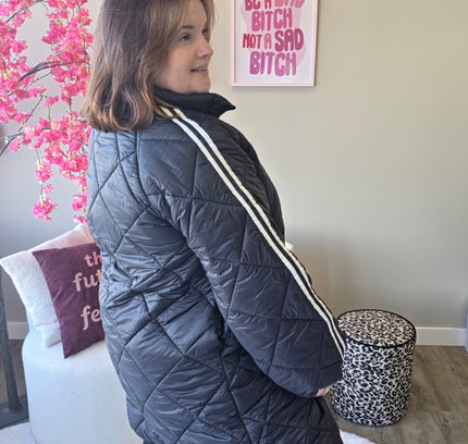 Lange Sporty Puffer (In 3 kleuren)