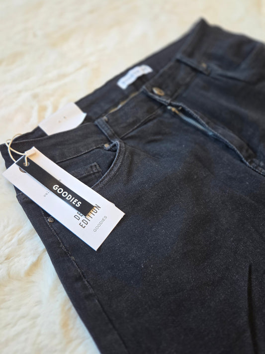 Goodies Wideleg Jeans Dark Denim | DJ2553 iI