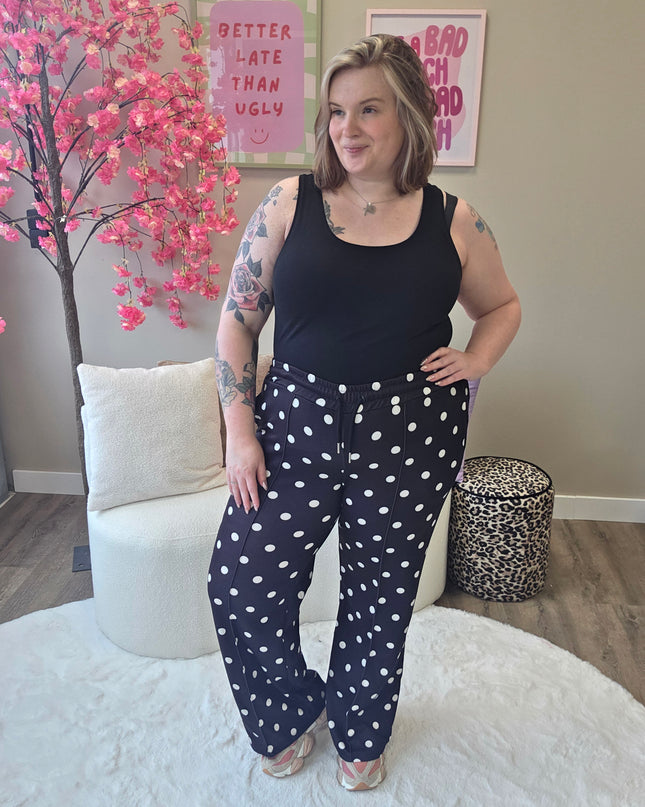 Dot joggers (In 3 kleuren)