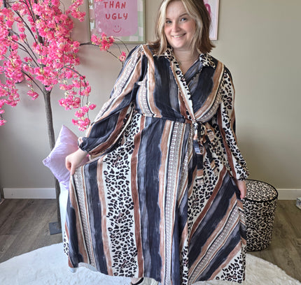 Wild Dream Wrap Dress (In 4 kleuren)