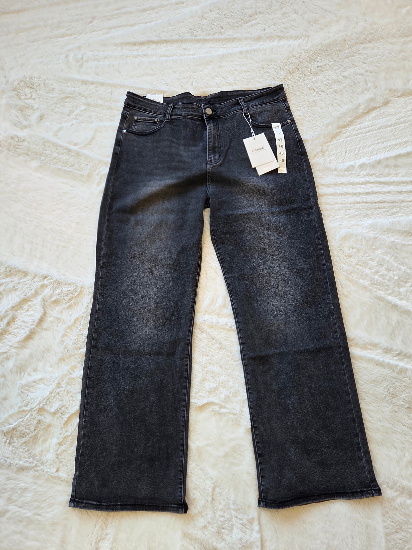 G-Smack Wideleg Jeans Gray | SM2101-3