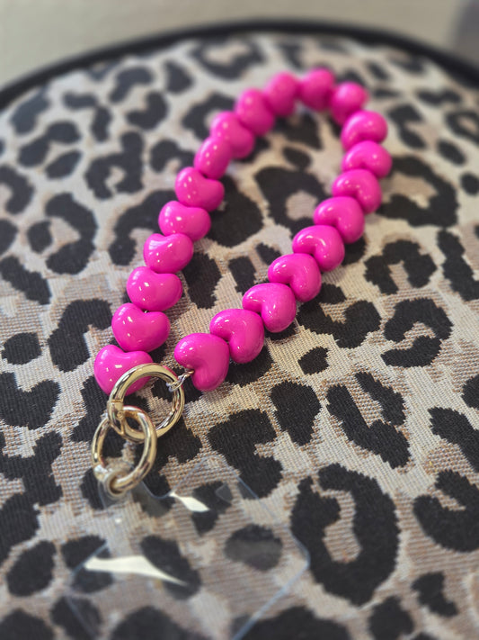 Telefoonkoord Heart (In 3 kleuren)