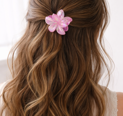 Haarklem Bloem Pink