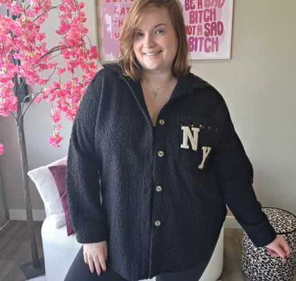 New york teddy vesten (In 2 kleuren)