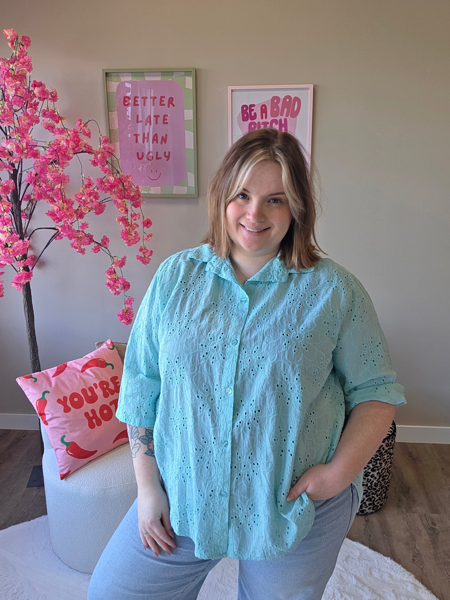 Broderie Blouses (In 5 kleuren)