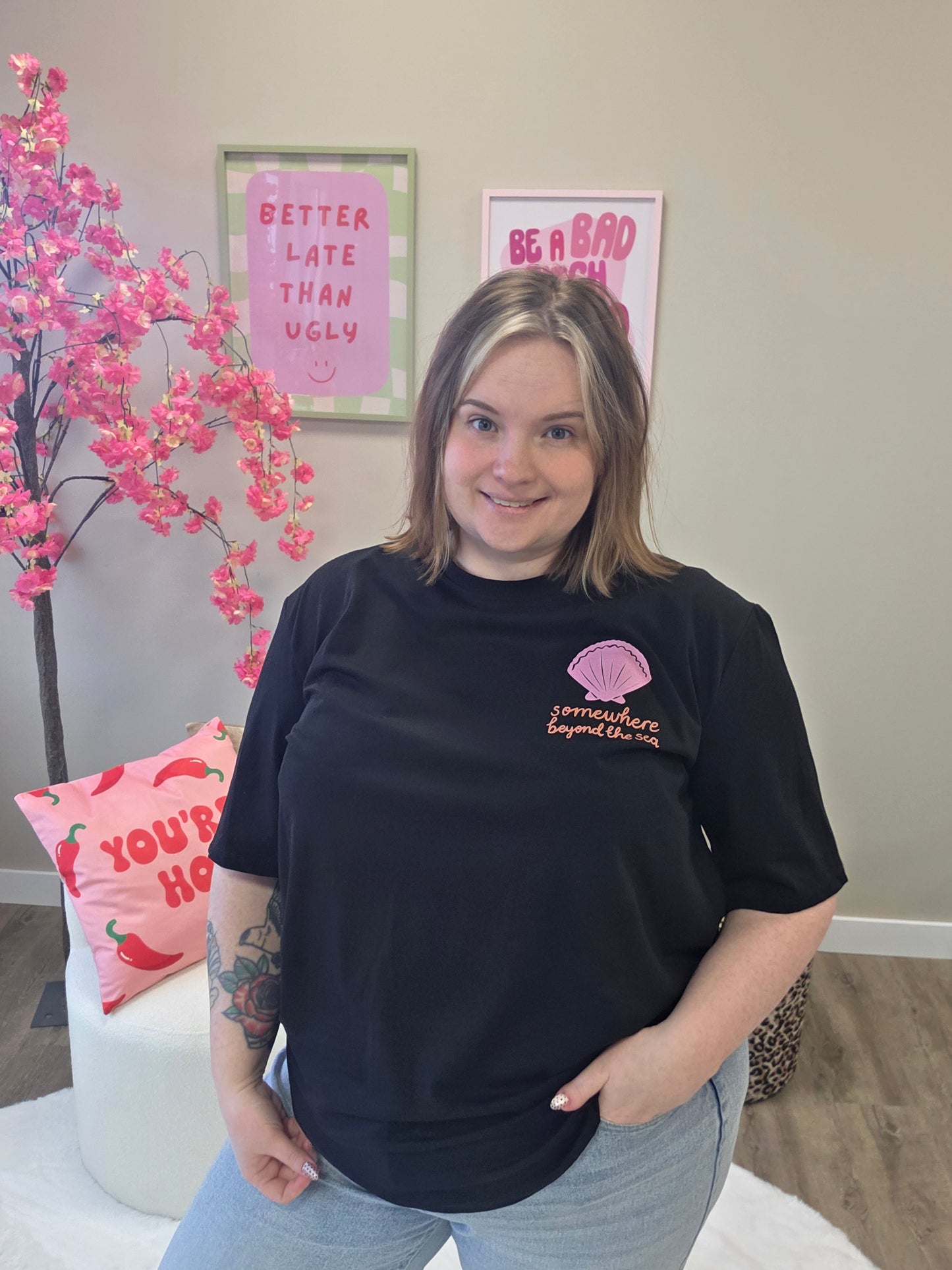 Beyond the sea tee's (In 5 kleuren)