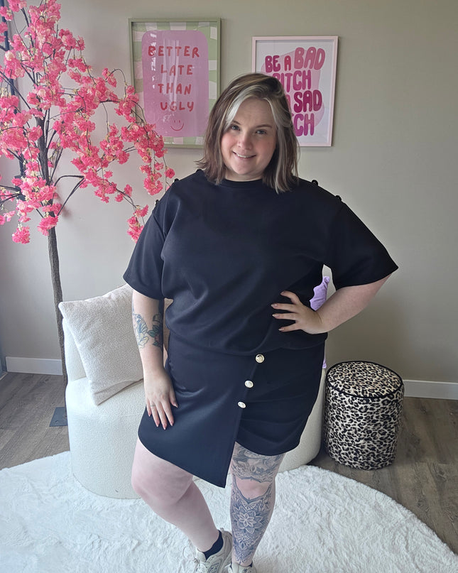 Basic Skort Setjes (In 3 kleuren)