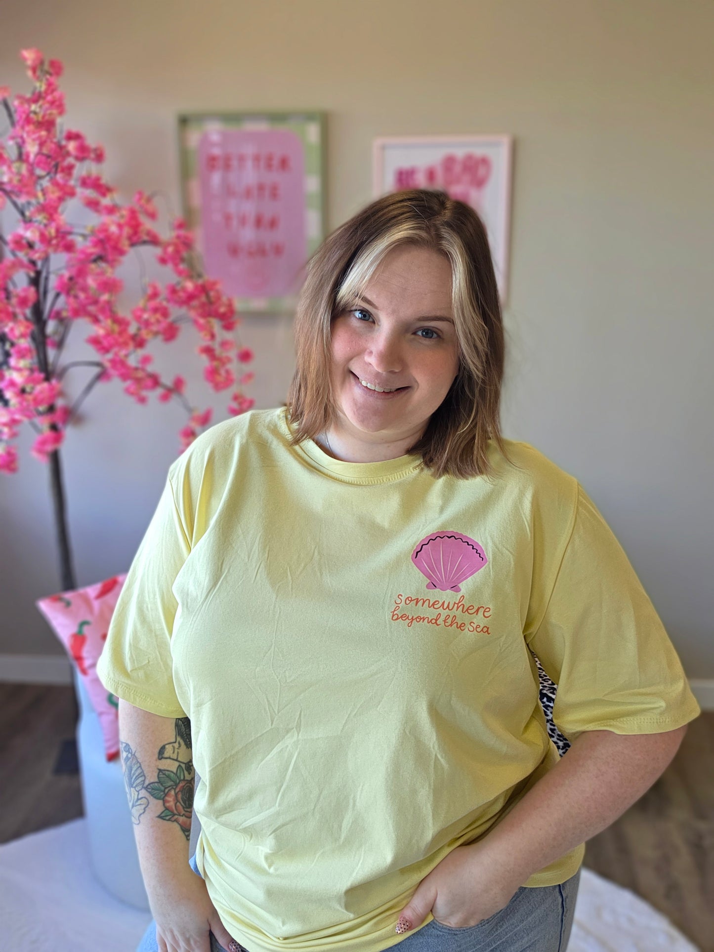 Beyond the sea tee's (In 5 kleuren)