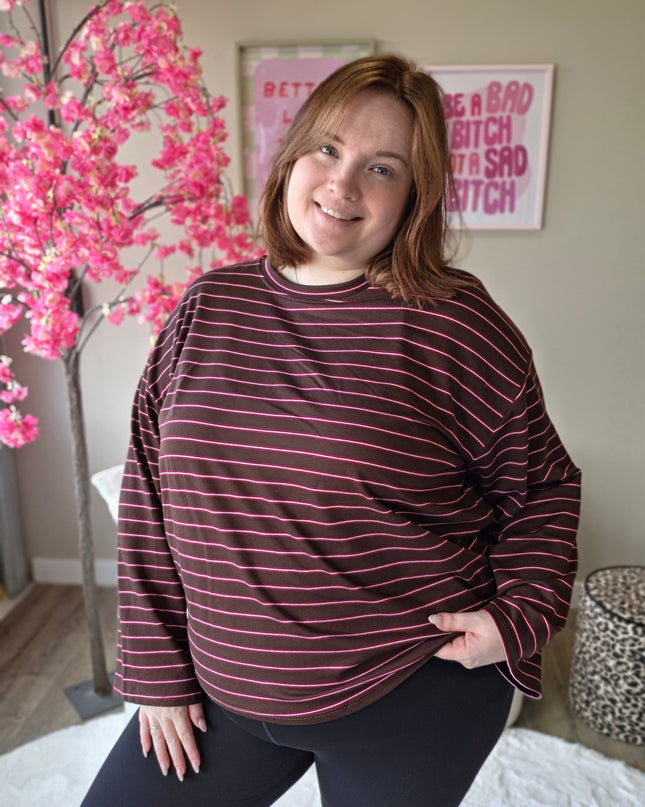 Small Striped Longsleeves (in 7 kleuren)