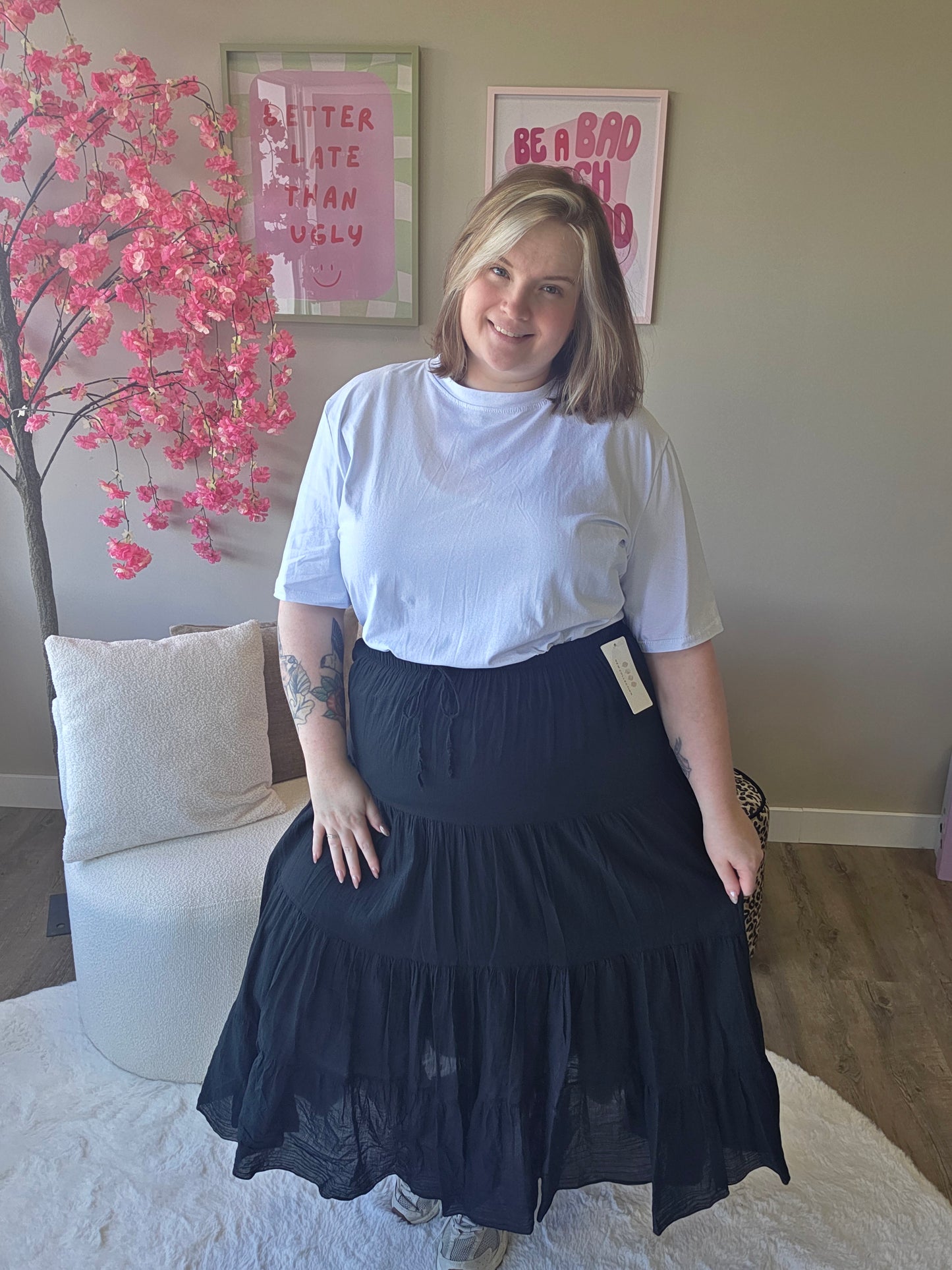 Basic Rok (In 3 kleuren)