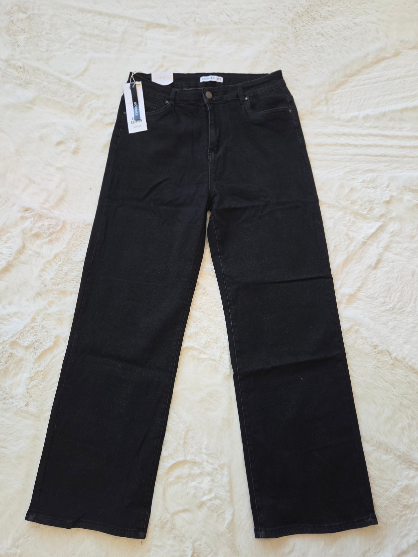 Goodies Wideleg Jeans Dark Denim | DJ2553 iI