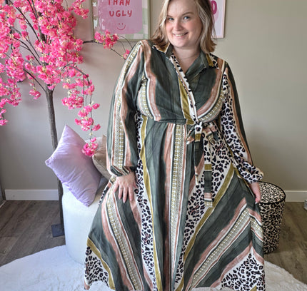 Wild Dream Wrap Dress (In 4 kleuren)
