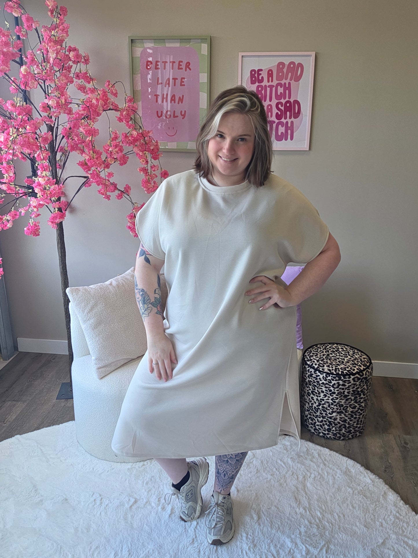 Cozy Jog Dress (in 4 kleuren)