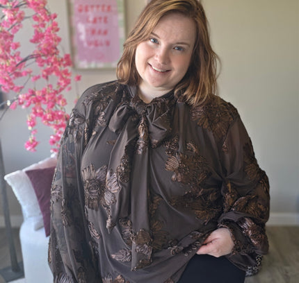 Flower Mesh top met strik (In 3 kleuren)