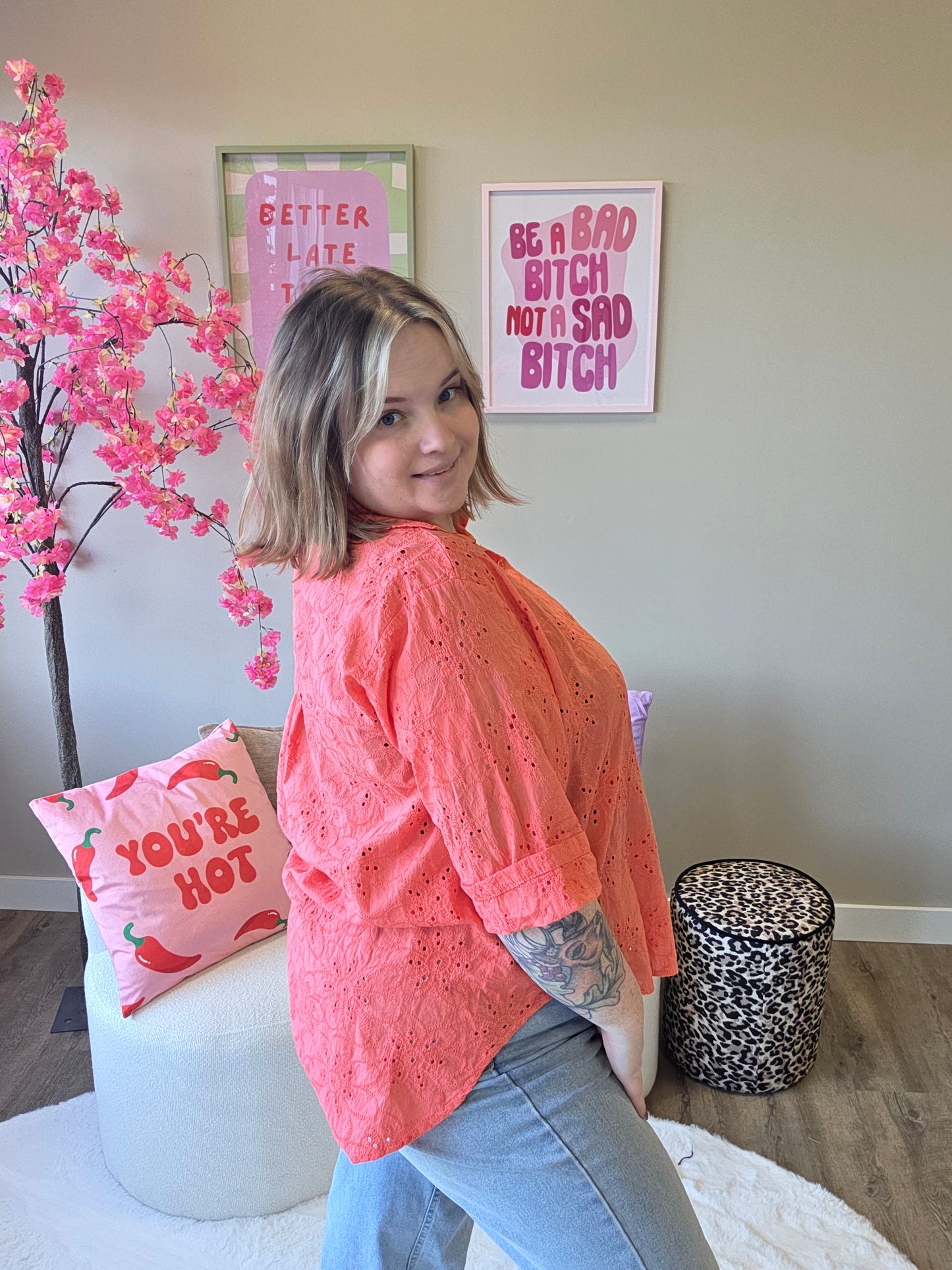 Broderie Blouses (In 5 kleuren)