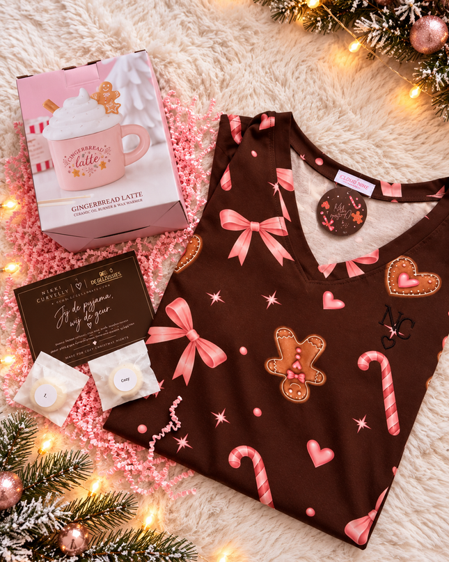 The cozy kerst box latte mok
