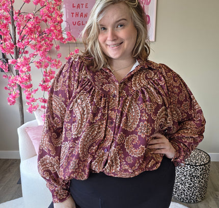 Mindy Paisley Print (In 4 kleuren)