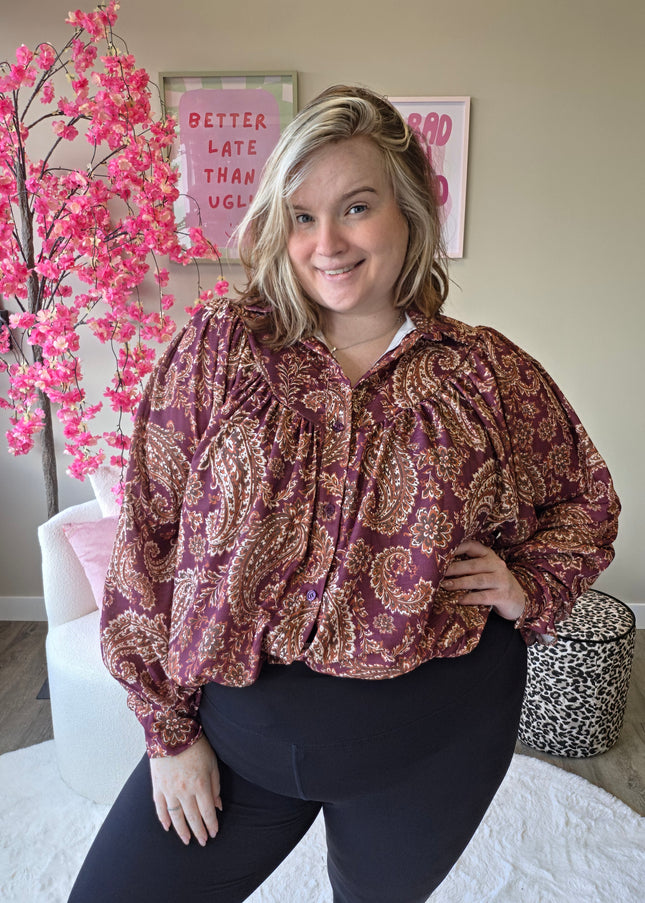 Mindy Paisley Print (In 4 kleuren)